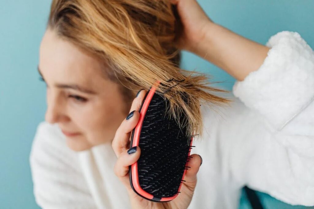 brosse à cheveux à nettoyer