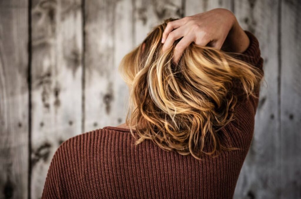 couleur de cheveux blonds